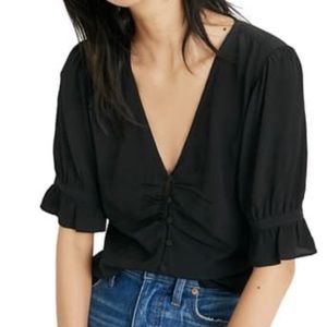 Madewell Black Daylight Top